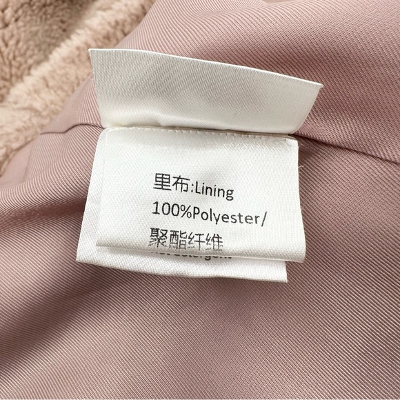 ASM ANNA Australian Wool Oversized Teddy Jacket with Hoodie - Picture 14 of 16